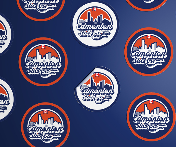 Custom Edmonton Stickers